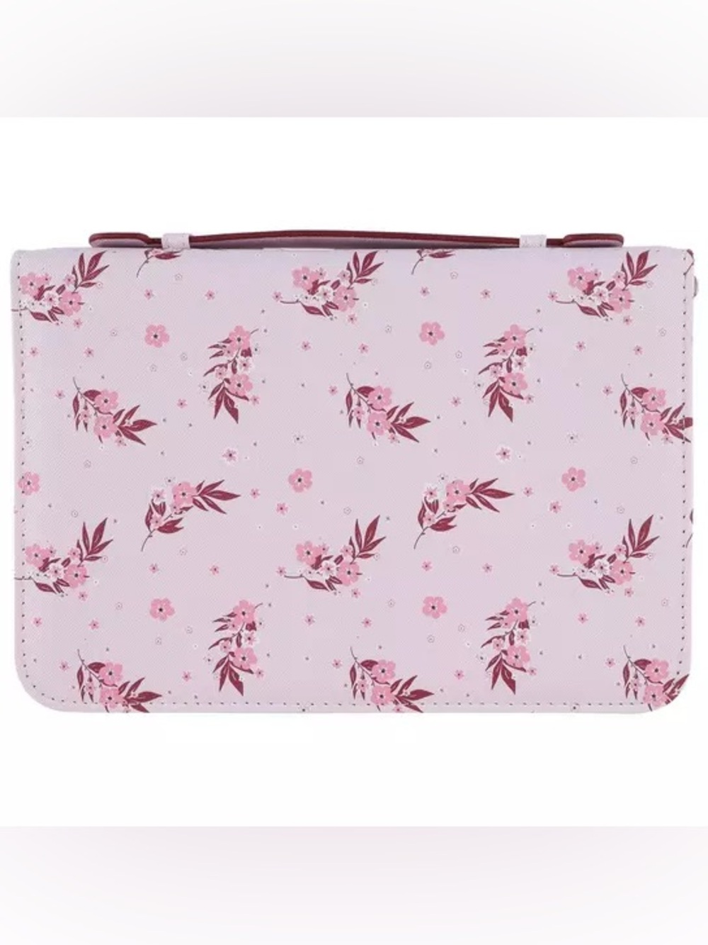 Pink & Red Floral Bible Cover